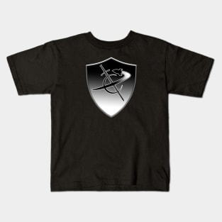 Science Fictionary Sword and Ship Logo Kids T-Shirt